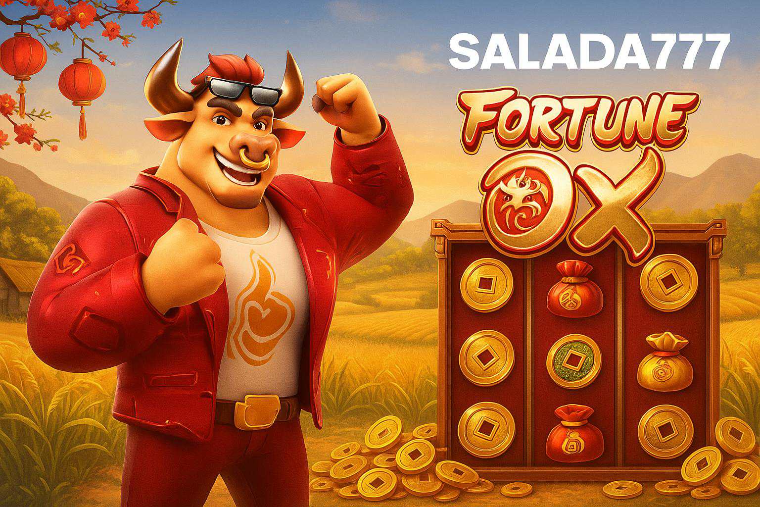 Fortune Ox no SALADA777 - Aposte Agora e Reivindique Seus Ganhos