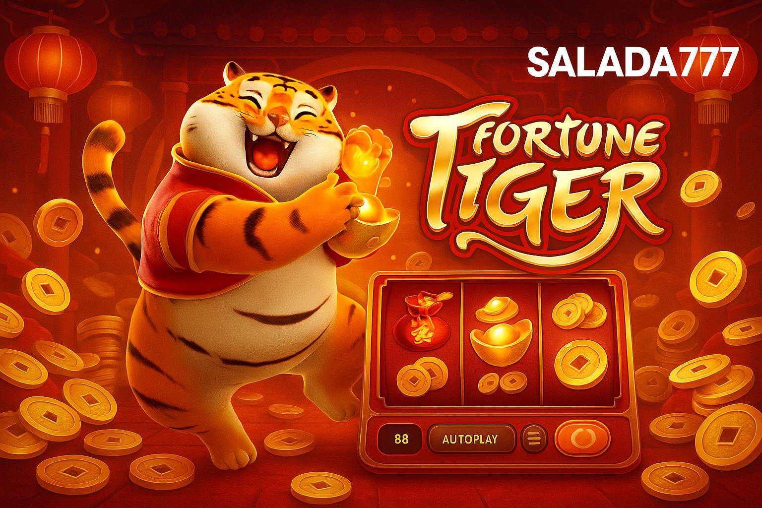 Fortune Tiger é um jogo imperdível no SALADA777 Casino