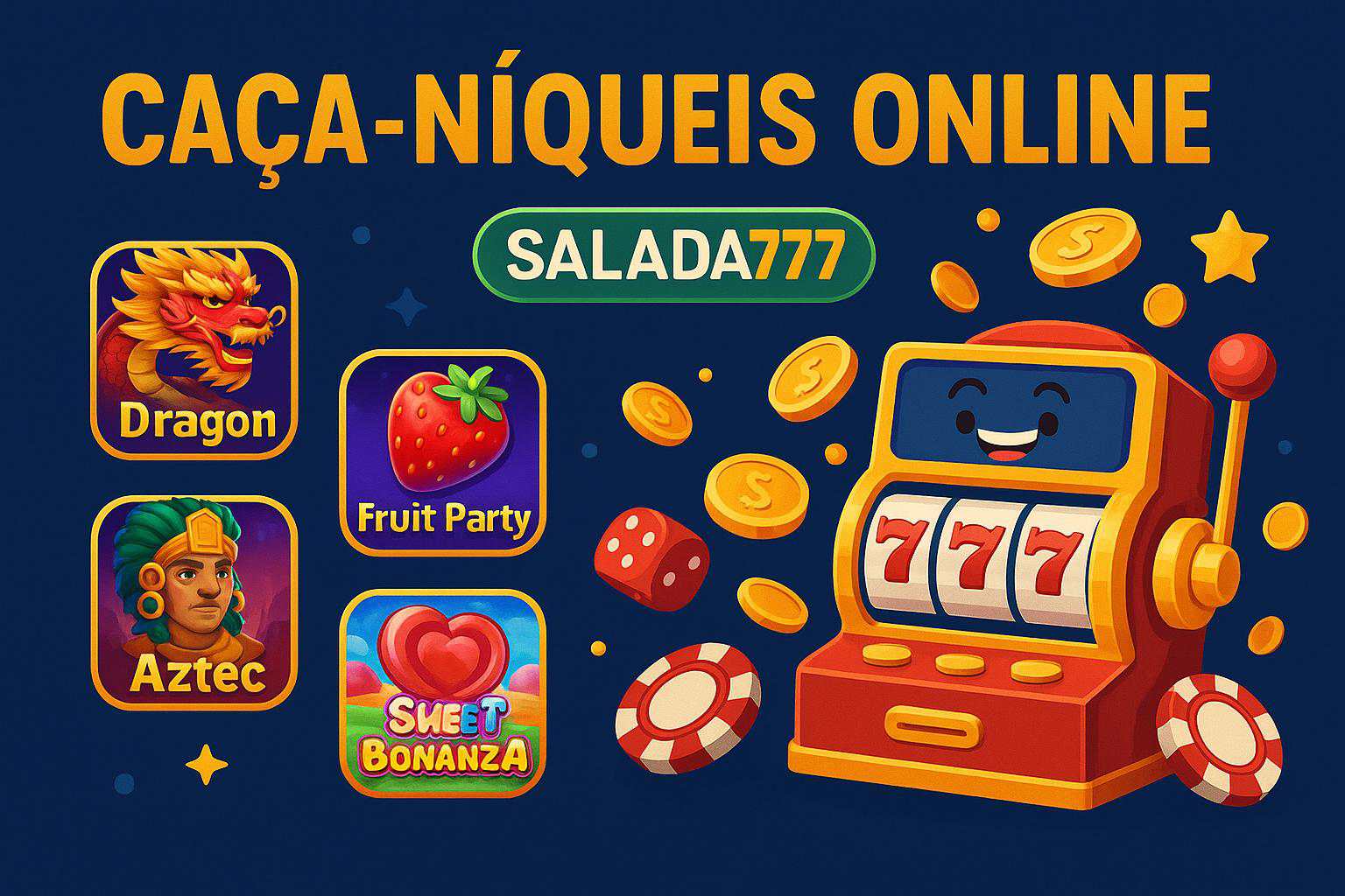 Jogos de Slot no Casino Online SALADA777  