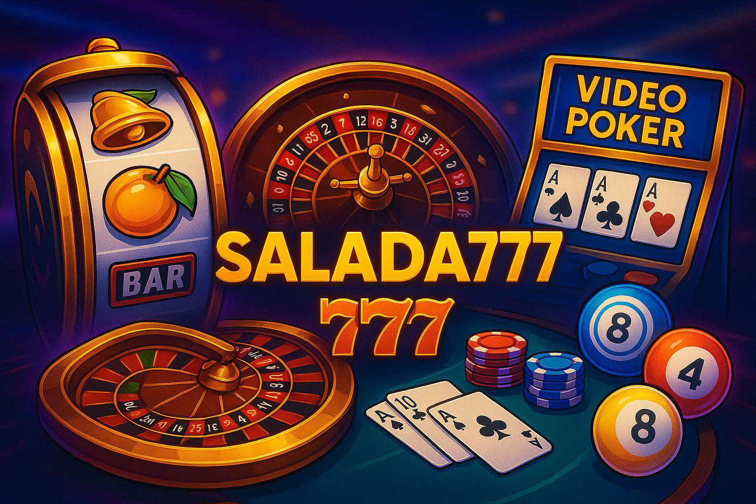 Jogos de cassino online SALADA777  