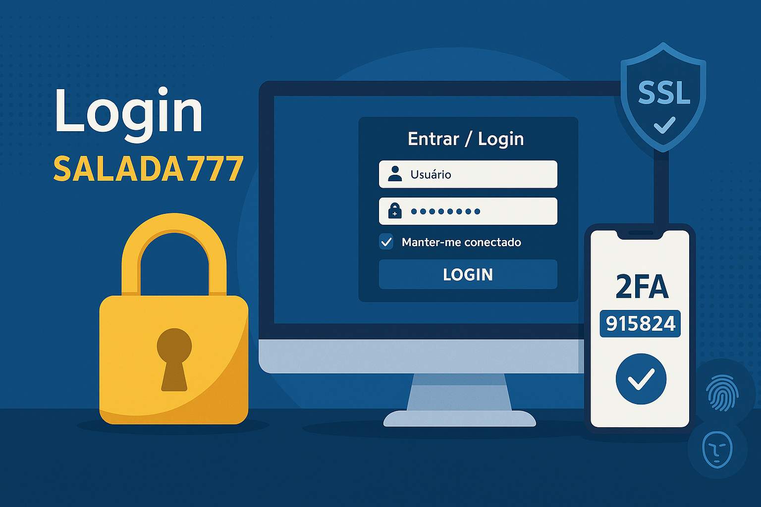 Criar uma nova Conta no plataforma SALADA777  
